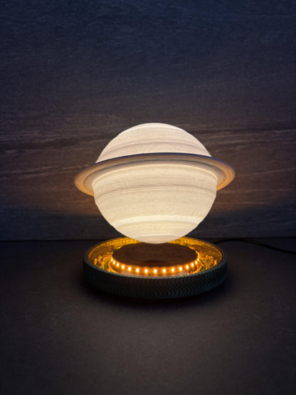 Levitating Saturn Lamp
