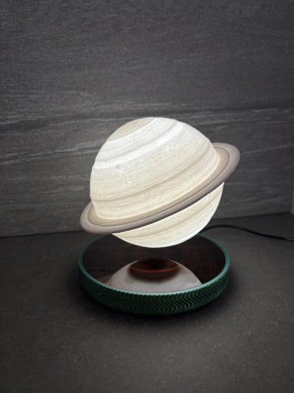 Levitating Saturn Lamp